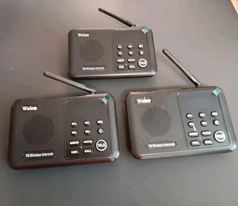 3 Pack Wuloo wireless home intercom system WL-888
