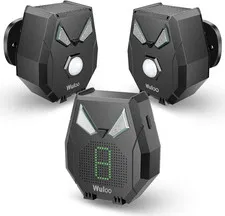 Solar Wireless Driveway Alarm, Outdoor Motion Sensor Detector Alarms Driveway Al
