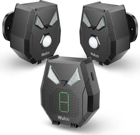 Solar Wireless Driveway Alarm, Outdoor Motion Sensor Detector Alarms Driveway Al