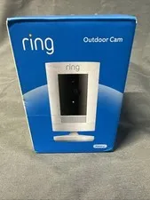 Ring Stick Up Indoor/Outdoor Wire Free 1080p Security Camera. Open Box New