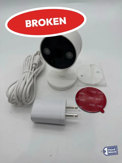 (BROKEN) Tapo C120 2K+ Wired Security Camera Indoor Outdoor Color Night Vision