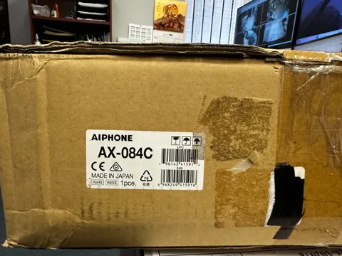 Aiphone AX-084C Central Exchange Unit for 8 Doors - Black