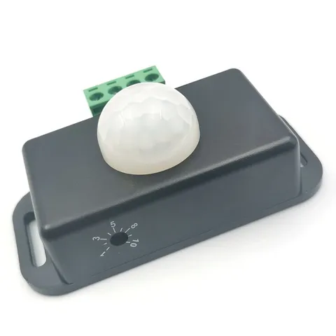 Automatic DC 12V-24V 8A Infrared PIR Motion Sensor Switch for LED Light Stylish