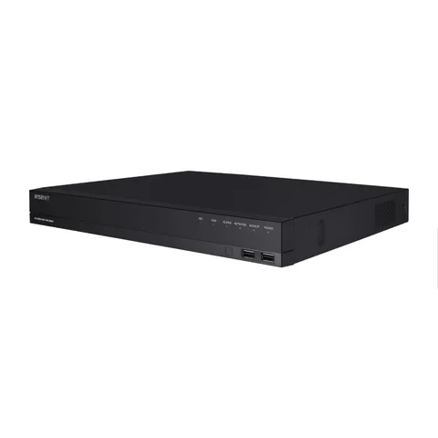 Hanwha 16CH PoE 4K NVR Techwin ARN-1610S Wisenet IP Recorder 8MP WITH 6 TB HHD