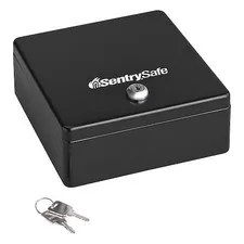 Sentry Safe Kds-1 Cashbox, Black, Steel, 2-3/4Inh, 6-3/4Inw