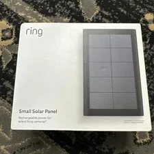 Ring Solar Panel for Security Cameras, Black