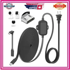 25ft Power Cable for Wyze Cam V4 V3 Pro OG Pan V3 Waterproof Extension Cord