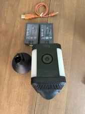 Ring Spotlight Cam Battery Outdoor W/ 2 Batteries
