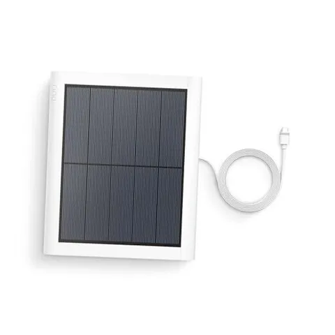 Solar Panel (2nd Generation), 4W for Outdoor Cam Plus, Outdoor 1 Solar White