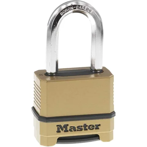 Master Lock M175XDLF Heavy Duty Brass Combination Padlock Weatherproof