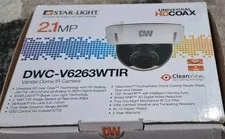 Digital Watchdog DWC-V6263WTIR 2.1MP Star-Light Vandal Dome IR Camera HD Coax