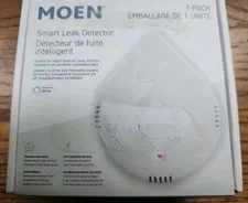 Moen Flo Smart Leak Detector, Wi-Fi enabled 24/7 Monitoring