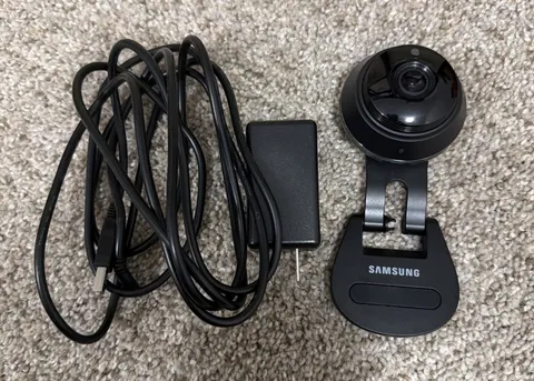Samsung SmartCam HD Plus 1080p Wi-Fi IP Monitoring Camera - Black SNH-V6414BN