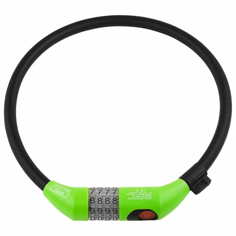 Combined lock cable 80cm, light green