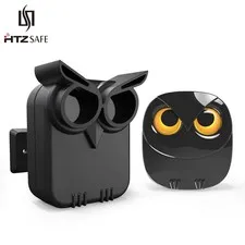 HTZSAFE Wireless Driveway Alarm Motion Sensor Detector US Plug 800M Range