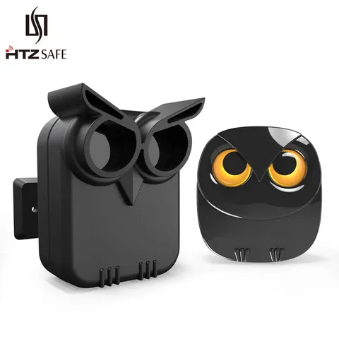 HTZSAFE Wireless Driveway Alarm Motion Sensor Detector US Plug 800M Range