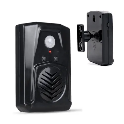 Motion Sensor Sound Player 80db 13ft/120° Detection Custom Voice USB Battery