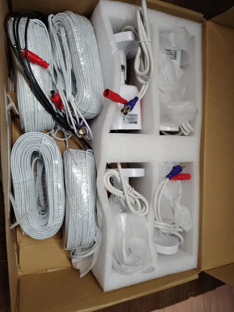 (Lot Of 4) Swann PRO-4KMQB 4K Enforcer Bullet CCTV Camera 