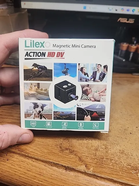 Lilexo Mini Camera - 1080P Small Security Camera - Cop Camera - Mini HD Wireless