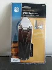 *NEW* GE Personal Security Door Stop Alarm Door Jamb 120 db Portable