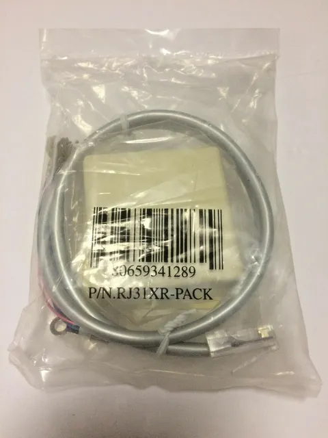 LOT OF THREE (3) New Sealed RJ-31X Jack RJ31X Alarm Jack 620 Telco Cord POTS