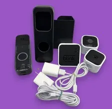 Blink Cameras Blink Doorbell Blink Mini Blink Sync Lot - LOCKED - PARTS REPAIR