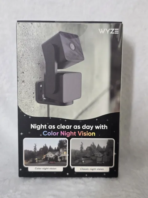 WYZE Cam Pan v3 Indoor/Outdoor IP65-Rated 1080p Pan/Tilt/Zoom Wi-Fi Smart Hom...
