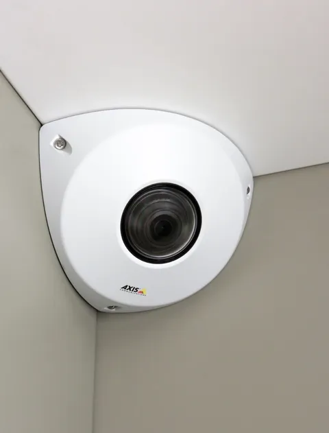 AXIS P9106-V 3MP Indoor Corner IP Security Camera, White - 01553-001