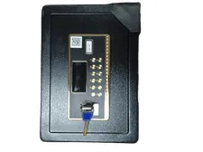 SYSENFO 1.5 Cu Ft Fireproof Home Security Safe Box with Digital Keypad