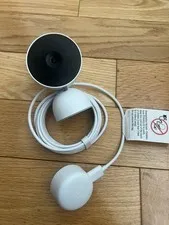 Google Nest Cam Wired Indoor Surveillance Camera - Snow (GA01998-US)
