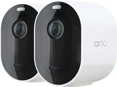 Arlo Pro 5S Spotlight Security Camera 2K HDR White, 2 Cameras (VMC4060A)