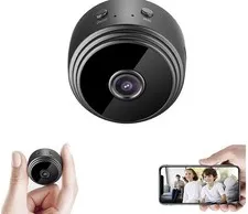A9 1080p FHD Wi-Fi IP Mini Security Camera Magnetic Night Vision Black
