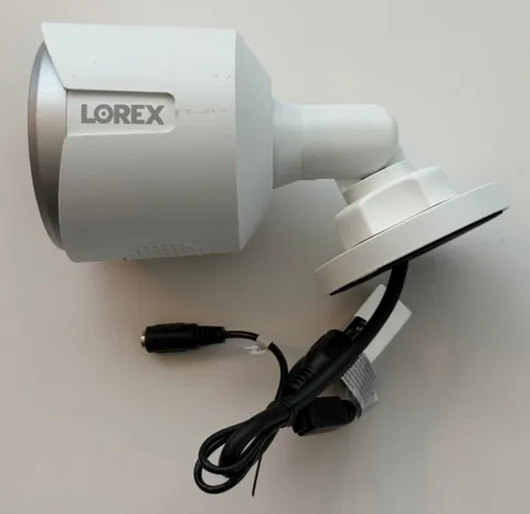 Lorex: 4K CVI Deterrence Bullet Camera NTSC Model C882DA-Z (No Power Cord)