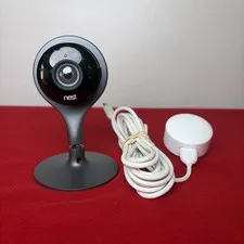 Google Nest Cam Indoor Security Camera 1st Gen with Magnetic Stand A0005 TESTED