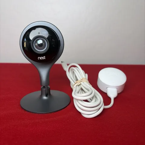 Google Nest Cam Indoor Security Camera 1st Gen with Magnetic Stand A0005 TESTED