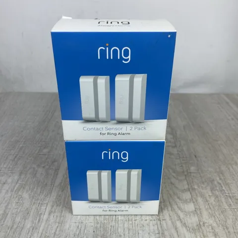 (2x) Ring Contact Sensor 2-Pack - White For Ring Alarm 1st Generation In Box