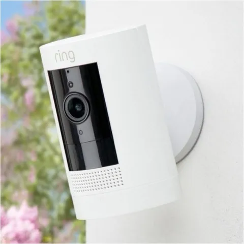 Ring Stick Up Cam 1080p Wi-Fi Indoor/Outdoor Cam Motion/Night Vision Alexa