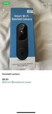 Smart Wi-Fi Doorbell Camera with AI Human Detection and Wide-Angle Lens