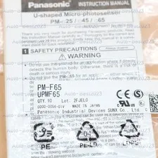 Panasonic photoelectric switch PM-F65 10PCS/1Bag NEW For Free Shipping