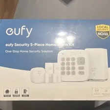 Eufy Security 5-Piece Wireless Indoor Home Alarm Kit, Keypad, Sensors, White
