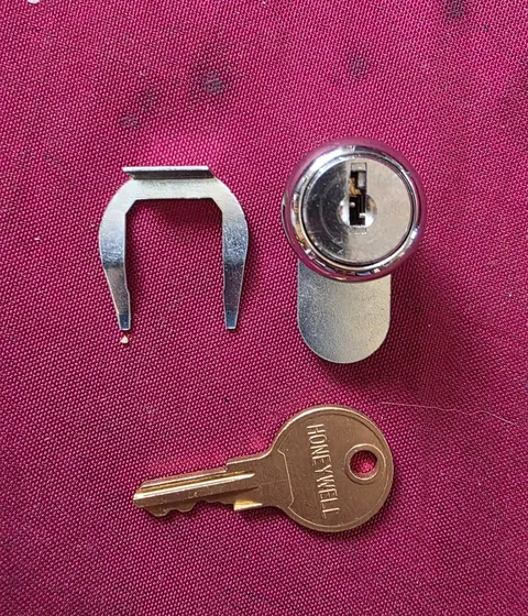 Honeywell Ademco 1393 Alarm Panel Lock and Key
