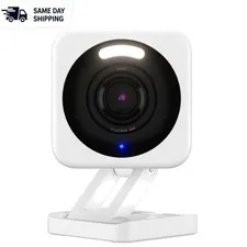 AI Indoor/Outdoor Security Camera with 2.5K Resolution and Enhanced Night Vision