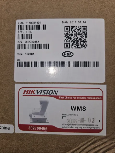 Hikvision WMS Mount (white)