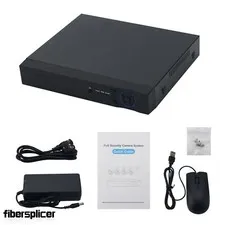 POE NVR8104RA 4-Port 8MP Network Video Recorder for POE Cameras Phone Remote