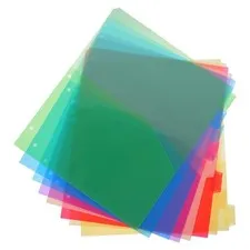 8pcs Binder Dividers with Tabs - Colorful Plastic Page Colorful Divider Binder