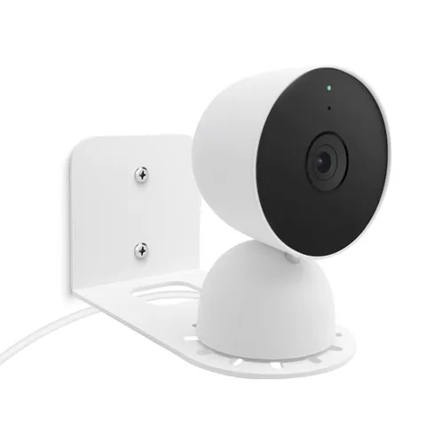 Large Metal Wall Mount Holder fits for Google Nest Indoor 2nd Generation Wire...
