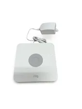 Ring Alarm Base Station - 1st Gen - White 4HB1S70EN0 with AC Adapter Z Wave