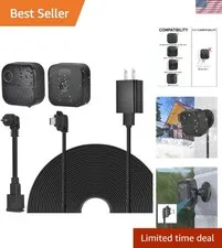 Weatherproof 30ft/9m Power Cable for Blink Outdoor 4 4th Gen, Blink Outdoor/I...