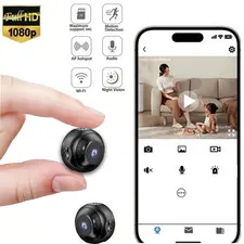 2PC Wireless Wifi Security Camera Home Indoor Outdoor Camera House Cam 1080P Car