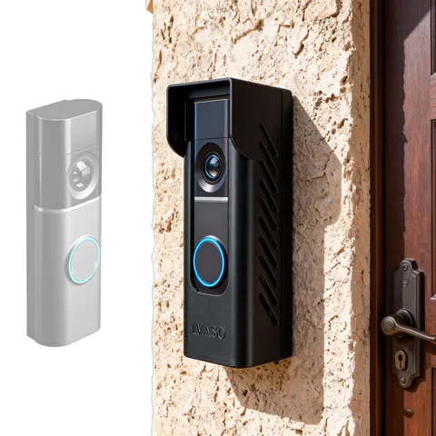 Anti-Theft Angle Adjustable Doorbell Coverd Mount Bracket for Ring Wired Door...